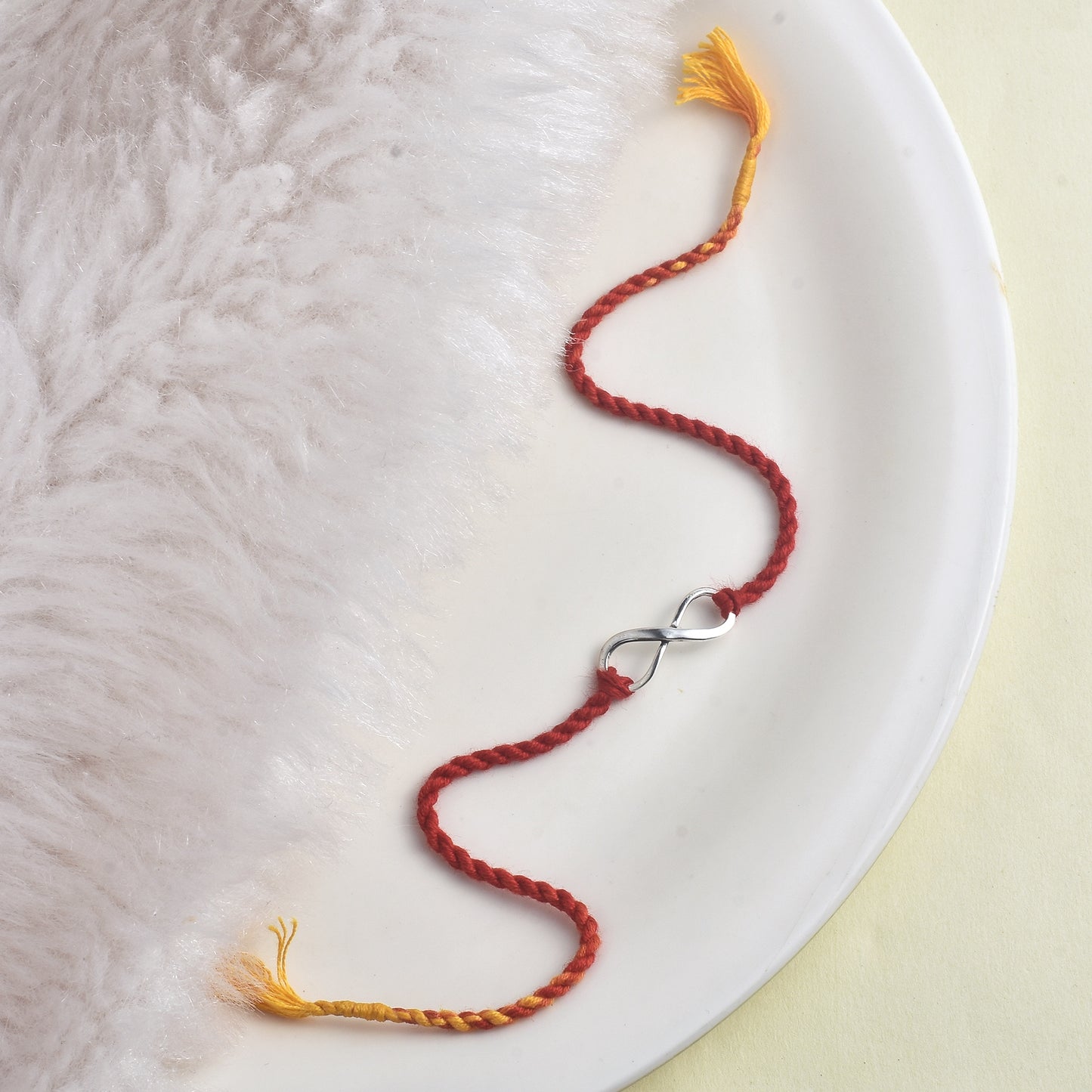 Silver Infinity Rakhi