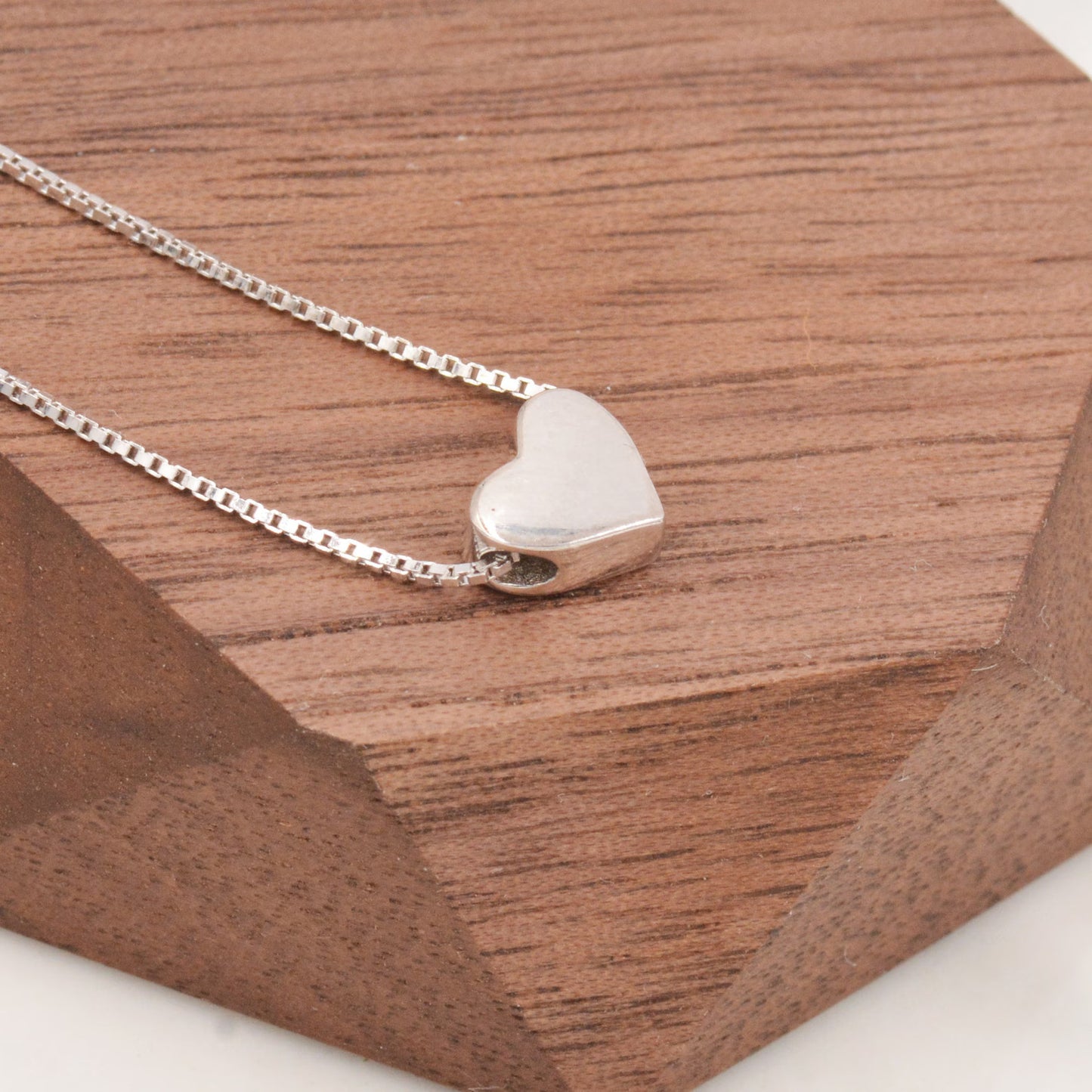 Silver Heart Charm Neckchain/Necklace