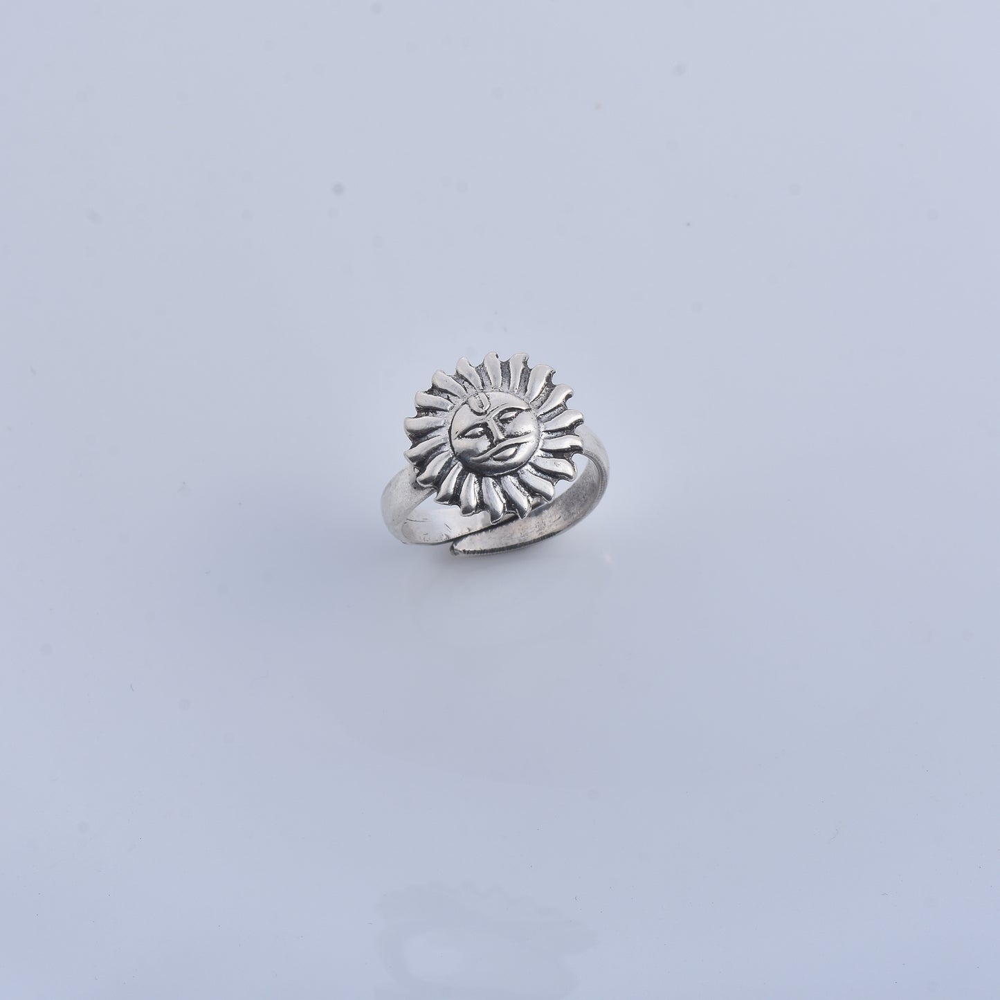 Silver Sun Ring