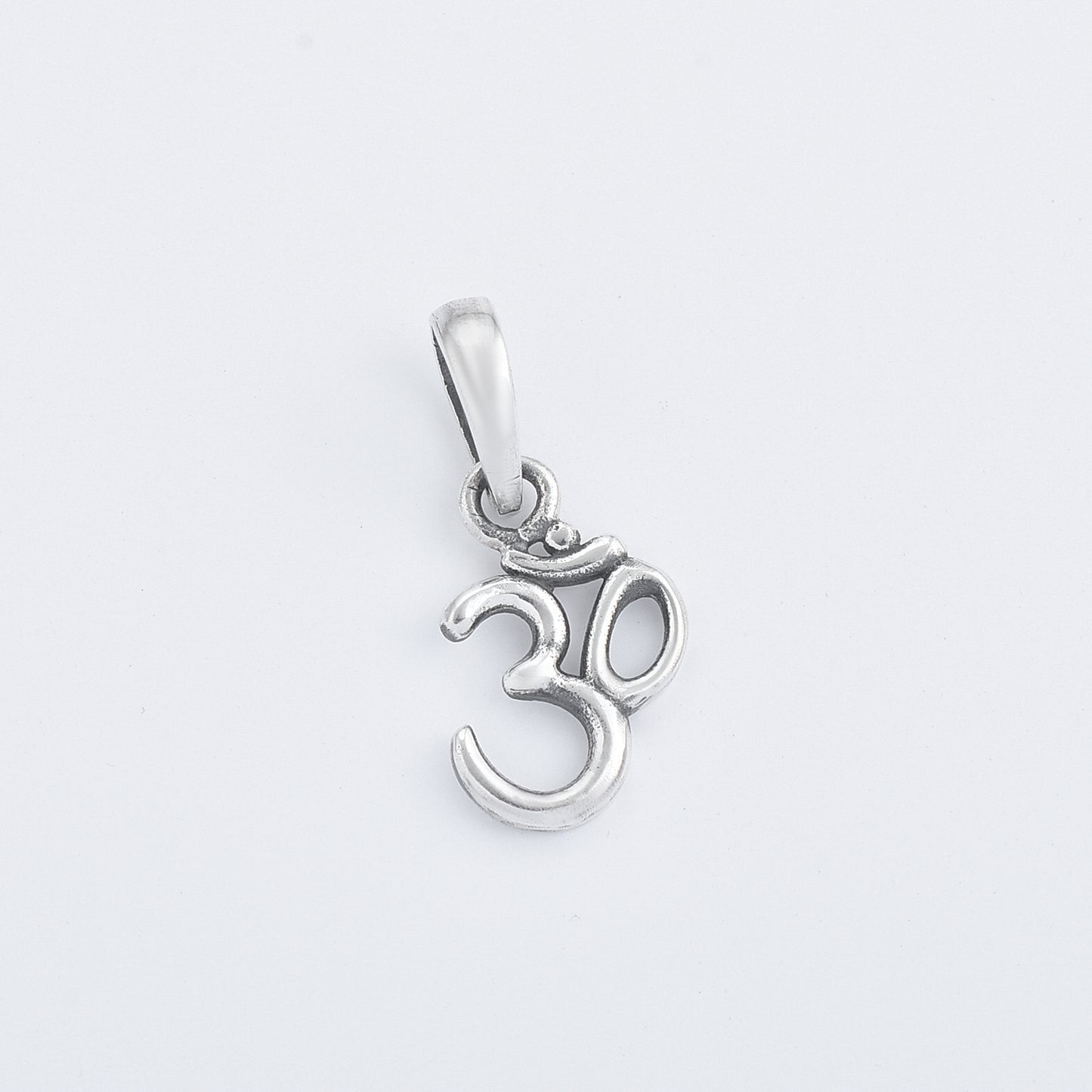 Silver Om Pendant