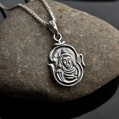 Shiv Shakti Face pendant