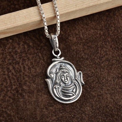 Shiv Shakti Face pendant