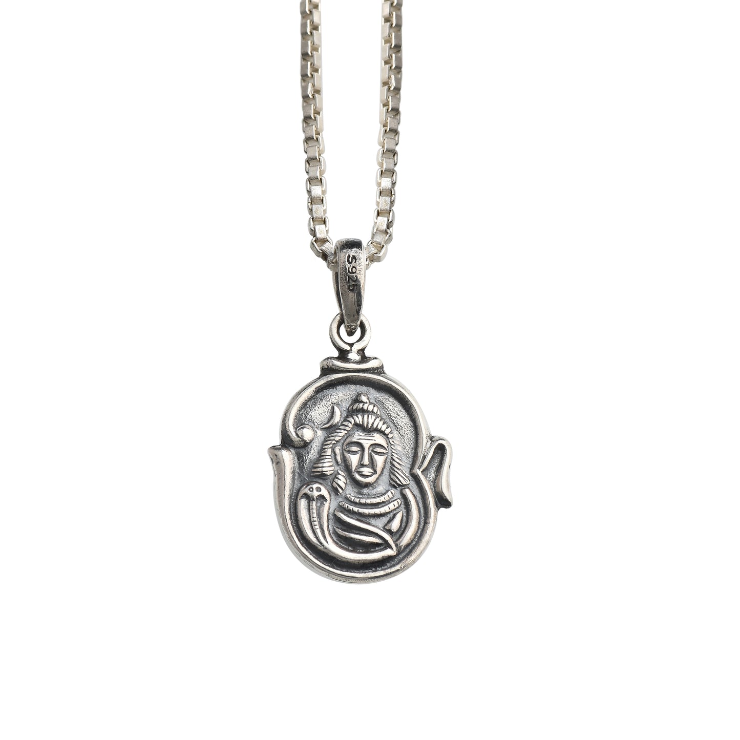 Shiv Shakti Face pendant