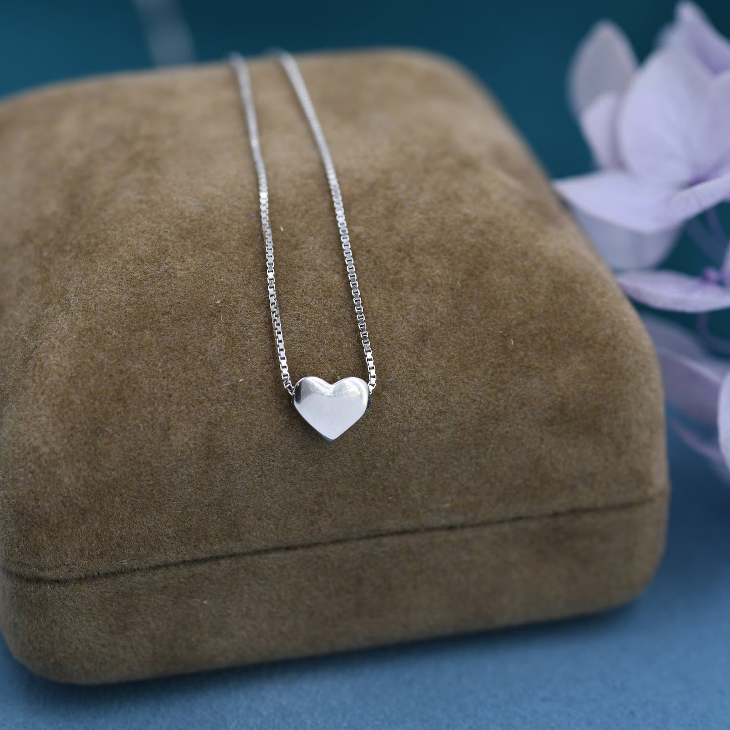 Silver Heart Charm Neckchain/Necklace