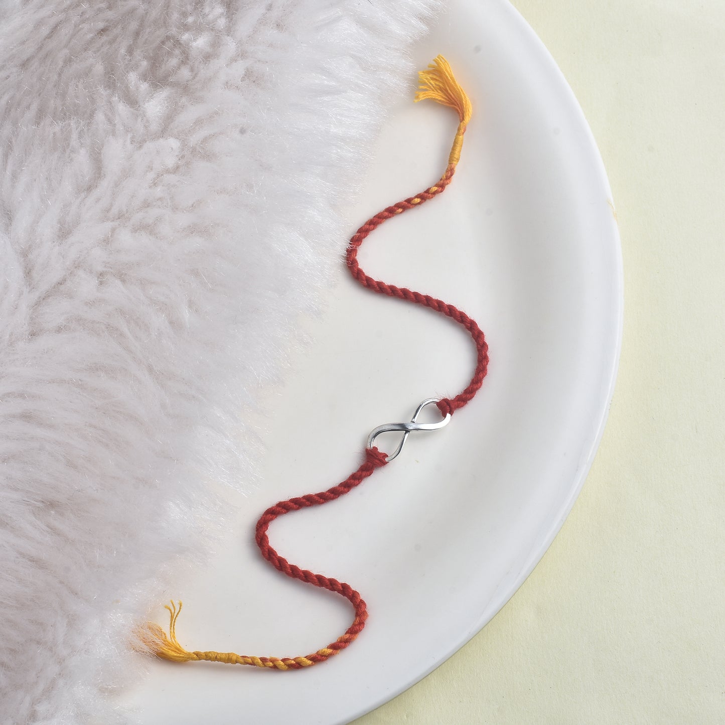 Silver Infinity Rakhi
