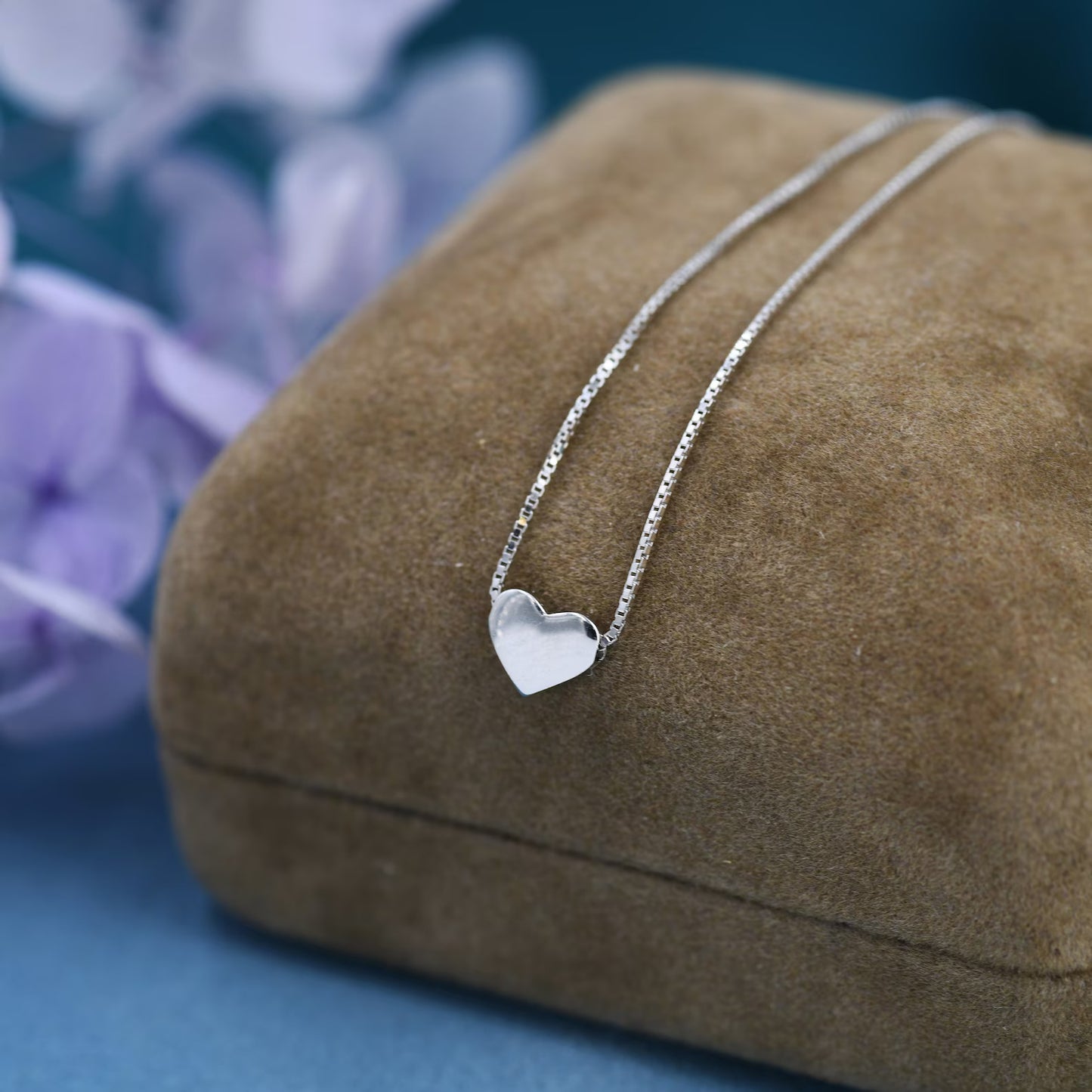 Silver Heart Charm Neckchain/Necklace