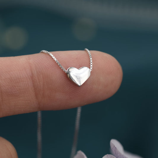 Silver Heart Charm Neckchain/Necklace
