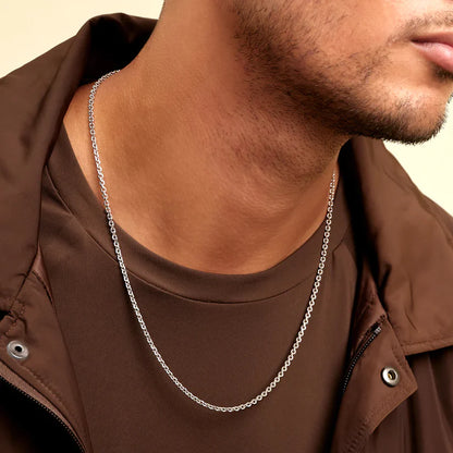 Silver Rope Neck Chain