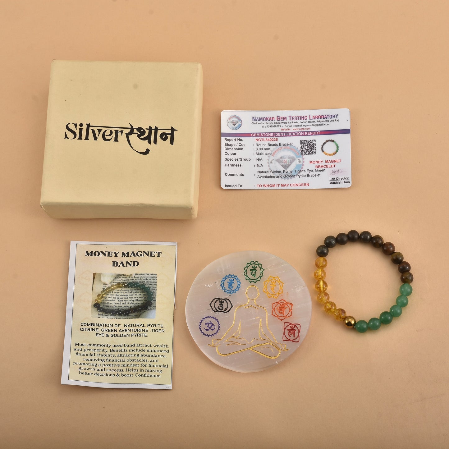 Money Magnet Bracelet( With Lab Test Certificate)