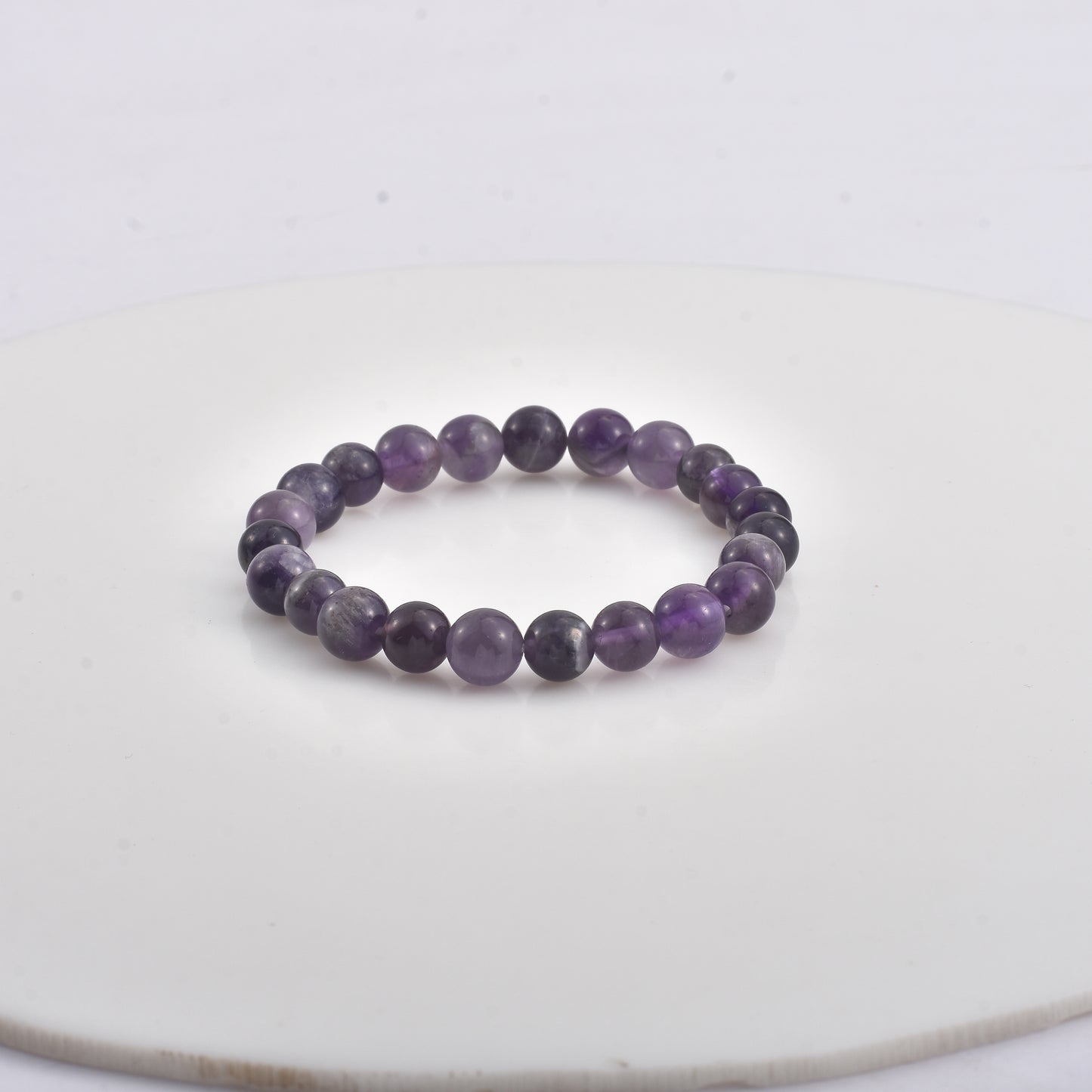 Natural Amethyst Bracelet (With Lab test Certificate)