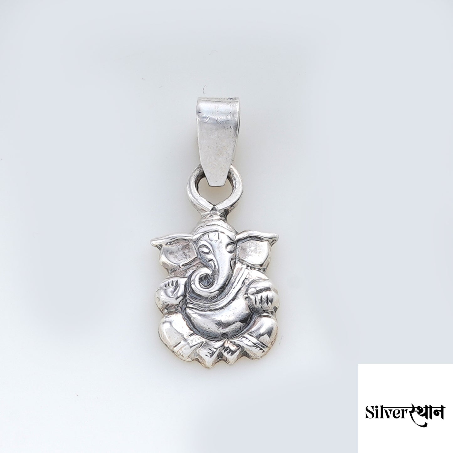 Silver Ganpati Pendant