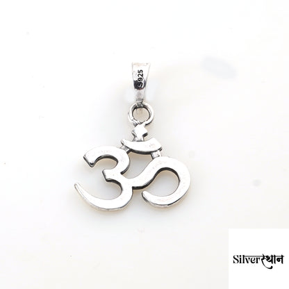 Silver Sacred Om Pendant