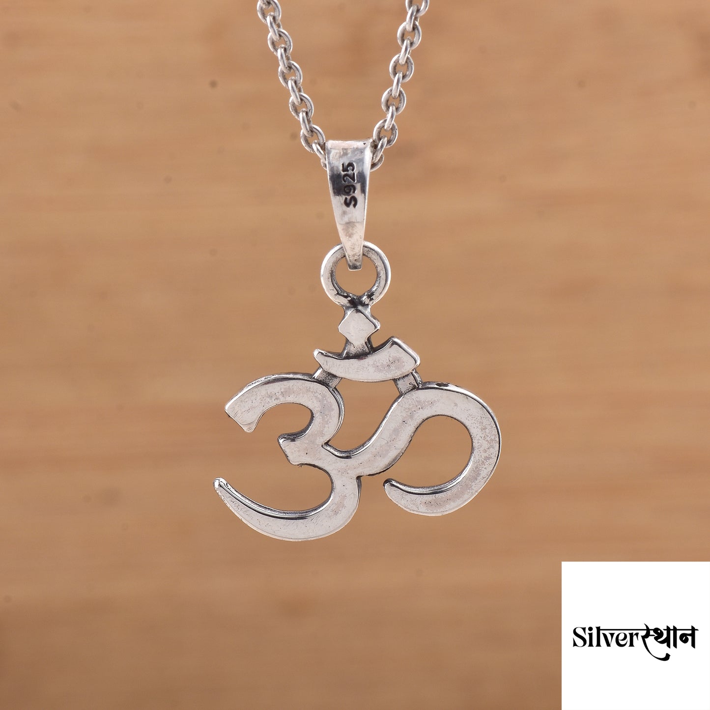 Silver Sacred Om Pendant