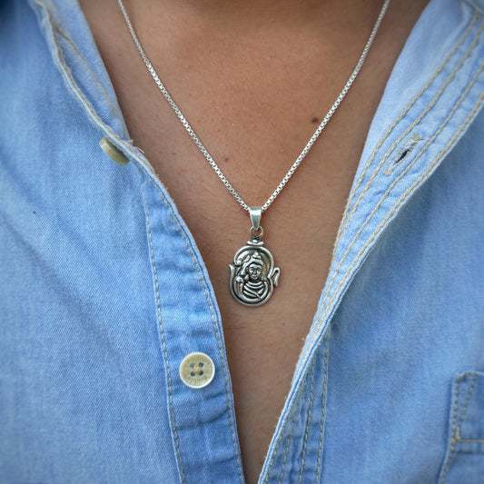 Shiv Shakti Face pendant